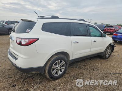 Trzecie zdjęcie samochodu z tyłu: 2015 CHEVROLET TRAVERSE LT VIN:1GNKRHKD2FJ295867 - miniatura