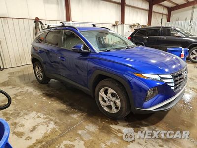 Czwarte zdjęcie samochodu z boku: 2023 HYUNDAI TUCSON SEL VIN:5NMJBCAE6PH166110 - miniatura