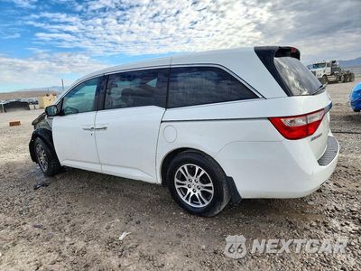 Drugie zdjęcie samochodu z przodu: 2011 HONDA ODYSSEY EXL VIN:5FNRL5H68BB040450 - miniatura