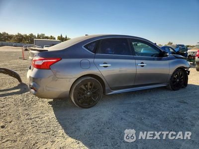 Trzecie zdjęcie samochodu z tyłu: 2017 NISSAN SENTRA SR VIN:3N1AB7AP6HY370375 - miniatura