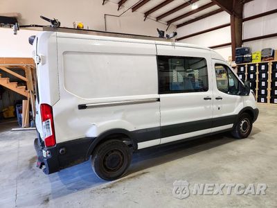 Trzecie zdjęcie samochodu z tyłu: 2019 FORD TRANSIT T-250 DELIVERY VAN VIN:1FTYR2CMXKKA90834 - miniatura