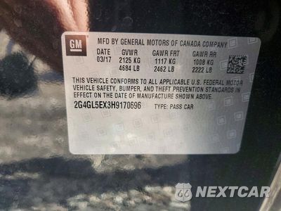 Zdjęcie 13 z 13 samochodu: 2017 BUICK REGAL SPORT TOURING VIN:2G4GL5EX3H9170696 - miniatura