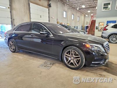 Czwarte zdjęcie samochodu z boku: 2015 MERCEDES-BENZ S 550 4MATIC VIN:WDDUG8FB2FA172561 - miniatura
