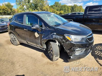 Czwarte zdjęcie samochodu z boku: 2018 BUICK ENCORE PREFERRED II VIN:KL4CJBSB6JB548072 - miniatura