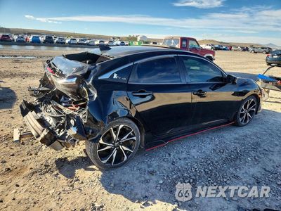 Trzecie zdjęcie samochodu z tyłu: 2019 HONDA CIVIC SI VIN:2HGFC1E51KH701903 - miniatura