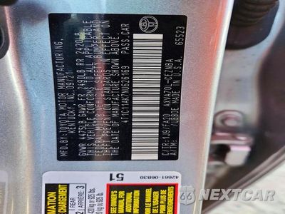 Zdjęcie 12 z 12 samochodu: 2022 TOYOTA CAMRY LE VIN:4T1C11AK7NU626169 - miniatura