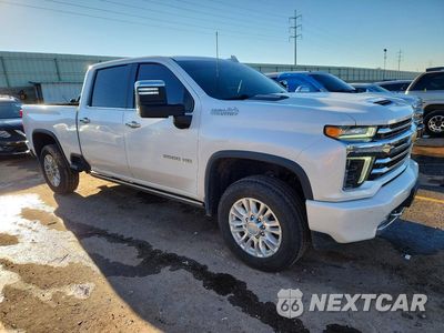 Czwarte zdjęcie samochodu z boku: 2022 CHEVROLET SILVERADO K2500 HIGH COUNTRY VIN:1GC4YREYXNF364461 - miniatura