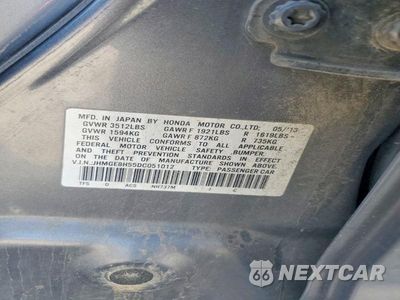 Zdjęcie 12 z 12 samochodu: 2013 HONDA FIT SPORT VIN:JHMGE8H55DC051012 - miniatura