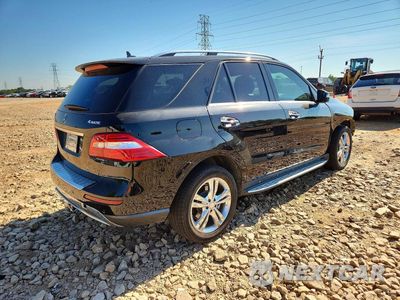 Trzecie zdjęcie samochodu z tyłu: 2013 MERCEDES-BENZ ML 350 4MATIC VIN:4JGDA5HB7DA246766 - miniatura