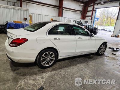 Trzecie zdjęcie samochodu z tyłu: 2017 MERCEDES-BENZ C 300 4MATIC VIN:55SWF4KB1HU205336 - miniatura