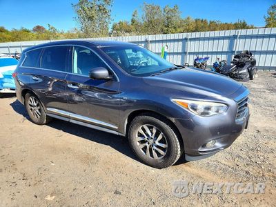 Czwarte zdjęcie samochodu z boku: 2014 INFINITI QX60 BASE VIN:5N1AL0MM3EC504410 - miniatura