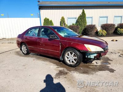 Czwarte zdjęcie samochodu z boku: 2003 HONDA ACCORD EX VIN:1HGCM665X3A029125 - miniatura