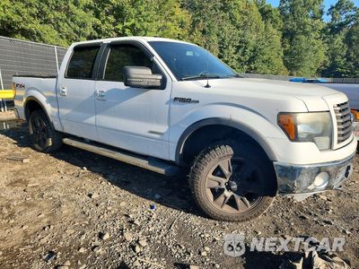 Czwarte zdjęcie samochodu z boku: 2011 FORD F150 SUPERCREW VIN:1FTFW1ET0BFB22391 - miniatura