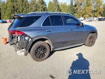 Trzecie zdjęcie samochodu z tyłu: 2020 MERCEDES-BENZ GLE 350 4MATIC VIN:4JGFB4KBXLA013603 - miniatura