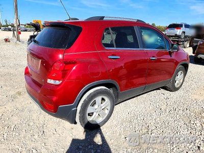 Trzecie zdjęcie samochodu z tyłu: 2018 CHEVROLET TRAX 1LT VIN:3GNCJLSB4JL356313 - miniatura