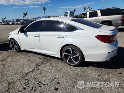 Drugie zdjęcie samochodu z przodu: 2022 HONDA ACCORD SPORT SE VIN:1HGCV1F46NA082009 - miniatura