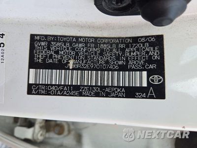 Zdjęcie 12 z 12 samochodu: 2007 TOYOTA COROLLA CE VIN:JTDBR32E970107406 - miniatura