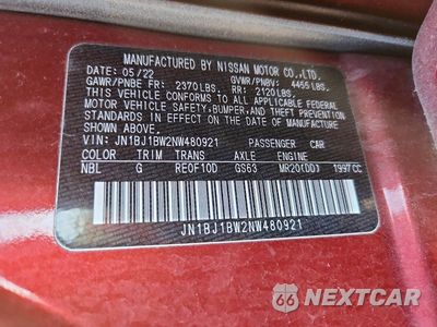 Zdjęcie 12 z 12 samochodu: 2022 NISSAN ROGUE SPORT SV VIN:JN1BJ1BW2NW480921 - miniatura