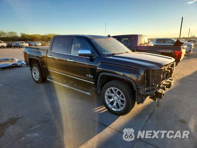 Czwarte zdjęcie samochodu z boku: 2015 GMC SIERRA C1500 SLT VIN:3GTP1VEC9FG511612 - miniatura