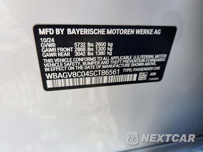 Zdjęcie 12 z 12 samochodu: 2025 BMW M850XI VIN:WBAGV8C04SCT86561 - miniatura