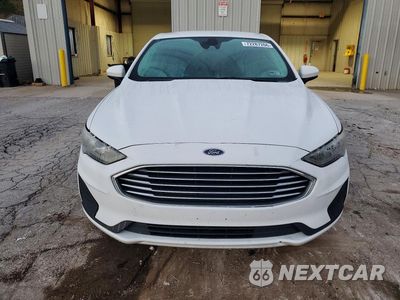 Piąte zdjęcie samochodu w środku: 2019 FORD FUSION SE VIN:3FA6P0LUXKR119137 - miniatura