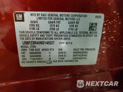 Zdjęcie 13 z 13 samochodu: 2022 BUICK ENVISION AVENIR VIN:LRBFZSR40ND146527 - miniatura