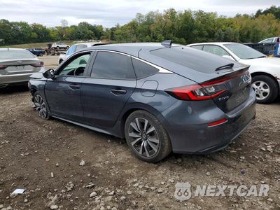 Drugie zdjęcie samochodu z przodu: 2024 HONDA CIVIC EXL VIN:19XFL1H71RE023123 - miniatura