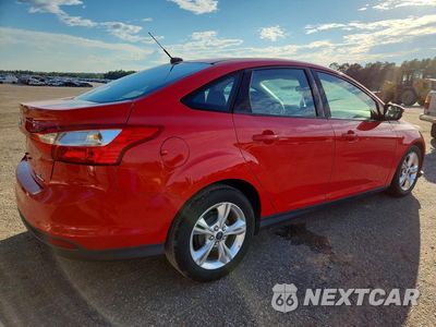 Trzecie zdjęcie samochodu z tyłu: 2014 FORD FOCUS SE VIN:1FADP3F22EL145690 - miniatura