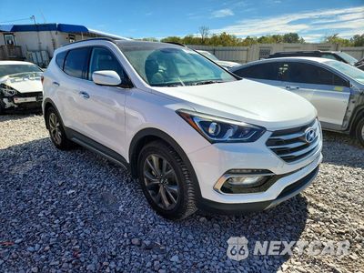 Czwarte zdjęcie samochodu z boku: 2018 HYUNDAI SANTA FE SPORT 2.0T ULTIMATE VIN:5NMZW4LA1JH058993 - miniatura