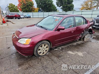 2003 HONDA CIVIC EX 1HGES26713L010640 - główne zdjęcie licytacji z USA - miniatura