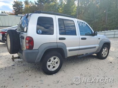 Trzecie zdjęcie samochodu z tyłu: 2007 JEEP LIBERTY SPORT VIN:1J4GL48K37W621396 - miniatura