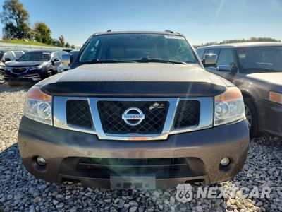 Piąte zdjęcie samochodu w środku: 2015 NISSAN ARMADA PLATINUM VIN:5N1BA0NE2FN610614 - miniatura