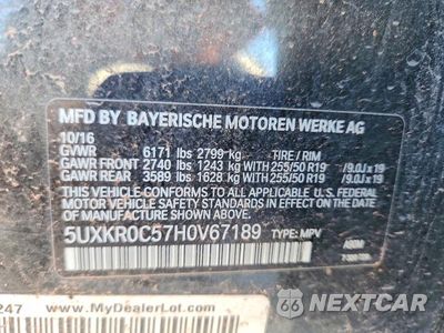 Zdjęcie 13 z 13 samochodu: 2017 BMW X5 XDRIVE35I VIN:5UXKR0C57H0V67189 - miniatura