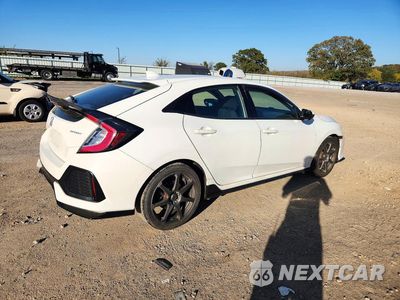 Trzecie zdjęcie samochodu z tyłu: 2019 HONDA CIVIC SPORT VIN:SHHFK7G45KU217262 - miniatura