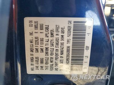 Zdjęcie 12 z 12 samochodu: 2006 HONDA ACCORD SE VIN:1HGCM56396A088096 - miniatura