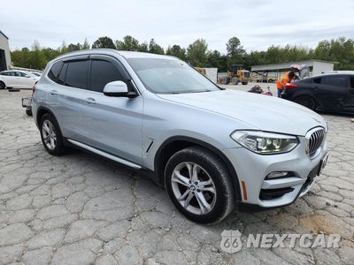 Czwarte zdjęcie samochodu z boku: 2019 BMW X3 SDRIVE30I VIN:5UXTR7C53KLR46368 - miniatura