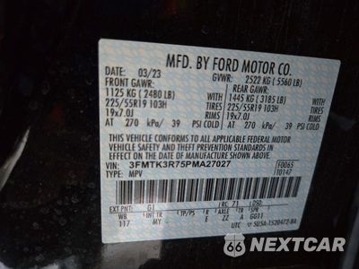 Zdjęcie 13 z 13 samochodu: 2023 FORD MUSTANG MACH-E PREMIUM VIN:3FMTK3R75PMA27027 - miniatura
