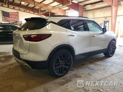 Trzecie zdjęcie samochodu z tyłu: 2022 CHEVROLET BLAZER 3LT VIN:3GNKBJRS6NS139845 - miniatura