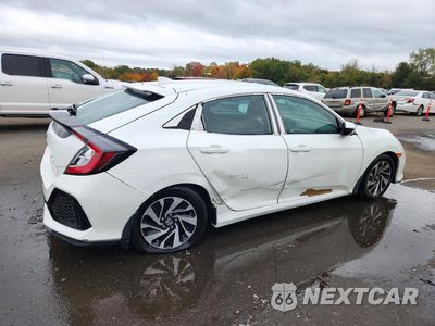 Trzecie zdjęcie samochodu z tyłu: 2017 HONDA CIVIC LX VIN:SHHFK7H27HU418084 - miniatura