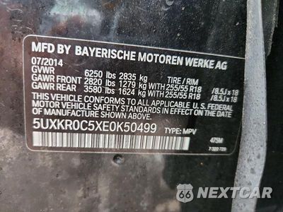 Zdjęcie 13 z 13 samochodu: 2014 BMW X5 XDRIVE35I VIN:5UXKR0C5XE0K50499 - miniatura