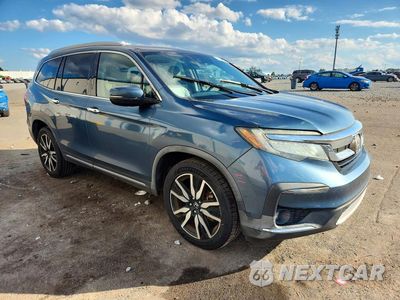 Czwarte zdjęcie samochodu z boku: 2019 HONDA PILOT TOURING VIN:5FNYF5H61KB012184 - miniatura