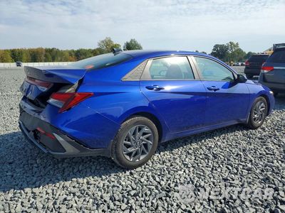 Trzecie zdjęcie samochodu z tyłu: 2024 HYUNDAI ELANTRA SEL VIN:KMHLM4DG4RU677814 - miniatura