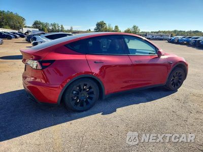 Trzecie zdjęcie samochodu z tyłu: 2022 TESLA MODEL Y VIN:7SAYGDEE7NF368648 - miniatura