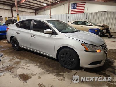 Czwarte zdjęcie samochodu z boku: 2014 NISSAN SENTRA SV VIN:3N1AB7AP6EL663671 - miniatura