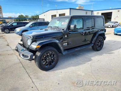 2022 JEEP WRANGLER UNLIMITED SAHARA 4XE 1C4JJXP67NW277575 - główne zdjęcie licytacji z USA - miniatura