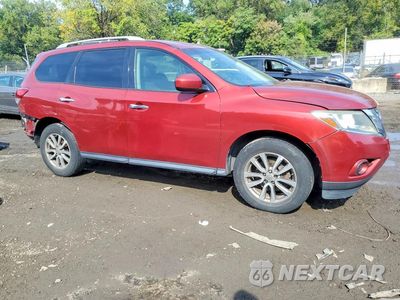 Czwarte zdjęcie samochodu z boku: 2015 NISSAN PATHFINDER S VIN:5N1AR2MMXFC670645 - miniatura