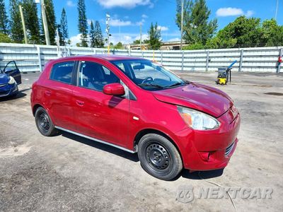 Czwarte zdjęcie samochodu z boku: 2015 MITSUBISHI MIRAGE DE VIN:ML32A3HJ0FH007080 - miniatura