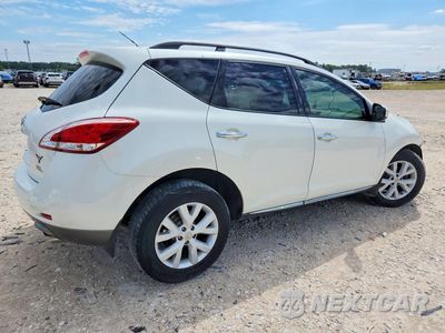Trzecie zdjęcie samochodu z tyłu: 2012 NISSAN MURANO S VIN:JN8AZ1MU1CW114334 - miniatura