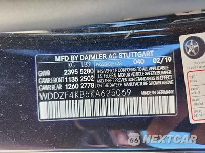 Zdjęcie 12 z 12 samochodu: 2019 MERCEDES-BENZ E 300 4MATIC VIN:WDDZF4KB5KA625069 - miniatura