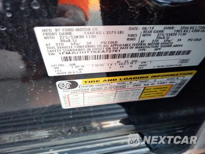 Zdjęcie 13 z 13 samochodu: 2019 FORD EXPEDITION XLT VIN:1FMJU1HT7KEA72781 - miniatura